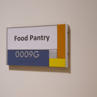 Food Pantry sign