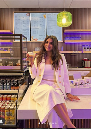 Priya Tejpal at Momo's Cafe