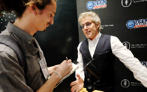 Chris Sommerfeldt '16 interviews rock legend Roger Daltrey