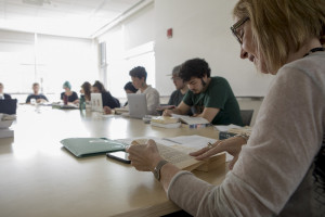 Students in Seminar Class