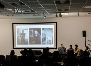 Two Purchase photography students and an alumnus of the program discussed their work at a symposium honoring the work of Gordon Parks. L ...