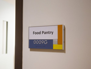 Food Pantry sign