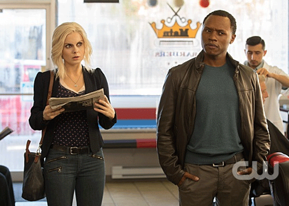 iZombie, Max Wager / Image Number: ZMB207a_8915.jpg / Pictured (L-R): Rose McIver as Liv and Malc...