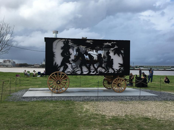 Artist Kara Walker's Katastwóf Karavan