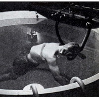 Photo of sensory deprivation tank