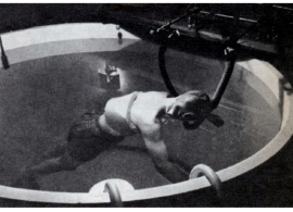 Photo of sensory deprivation tank