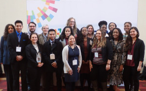 Pictured from Left. Back:  Dr. Linda Bastone, Dr. Mark Jonas, Dr. Joe Skrivanek, Shaina Dymond, Tara Clark, Osatohanmwen Irowa (Nassau C...