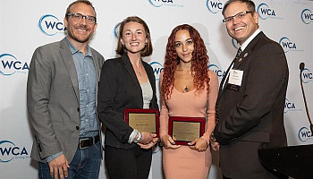 Dr. Stephen Harris, April McIlwaine, Georgie Humphries, and Dr. Ryan Taylor