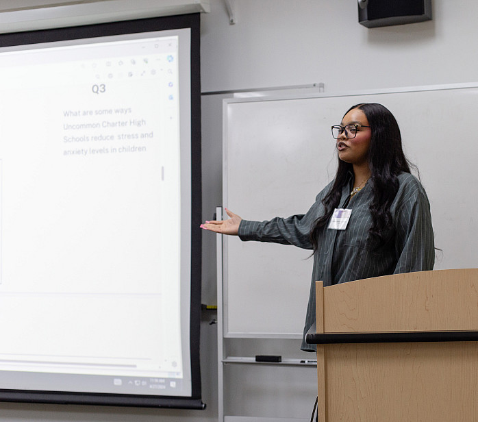 Presenting research at the NSS Symposium