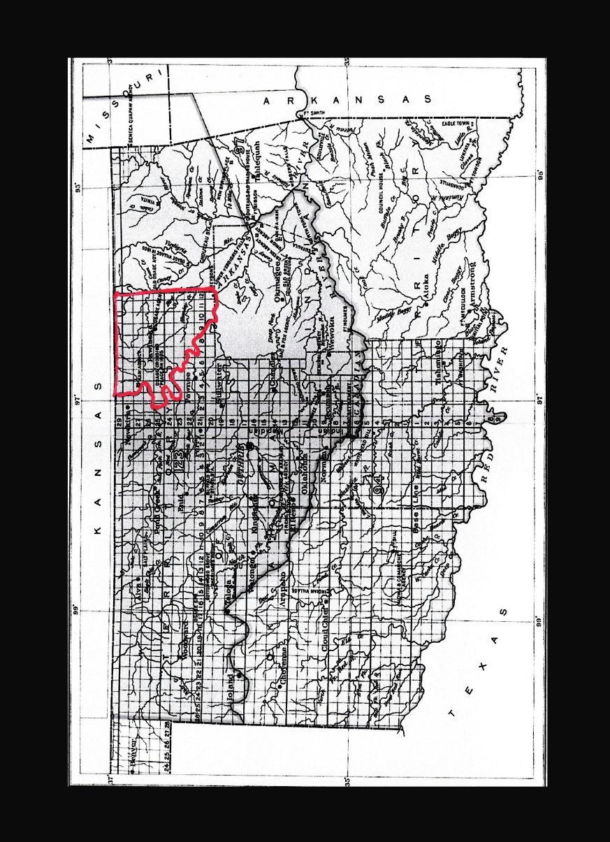 Map of Osage, Photography, 8.5 x 11, 2021