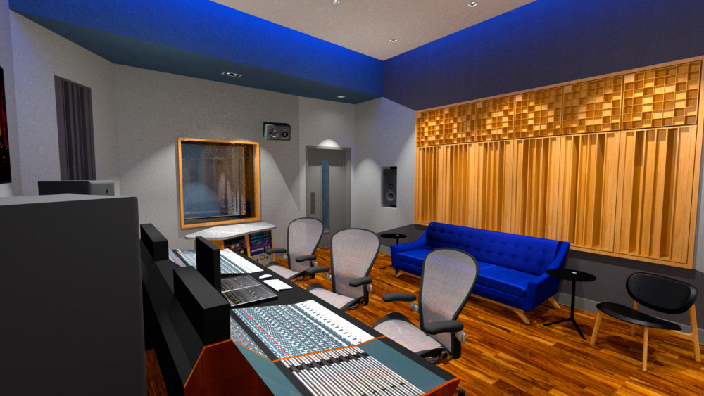 Rendering of Studio A Renovation