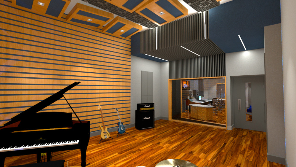 Rendering of Studio A Renovation