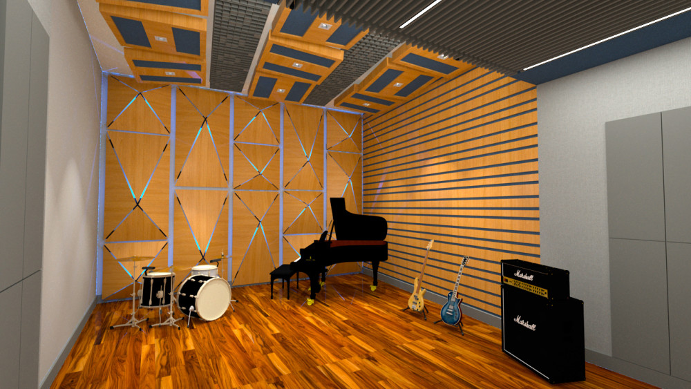 Rendering of Studio A Renovation