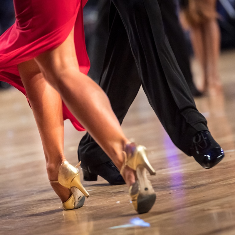 a couple dancing latin dance