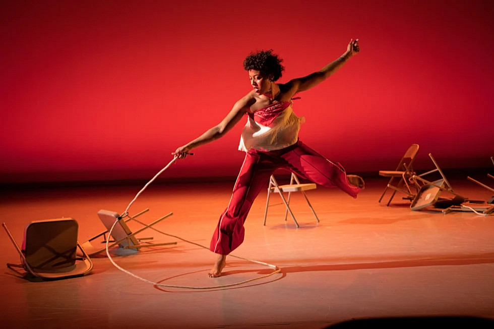 Symara Sarai '19 in Symara and Her Lasso (Photo: Justin Williams)
