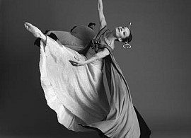 Christine Dakin in Martha Graham's Night Journey (1947) Photo by John Deane