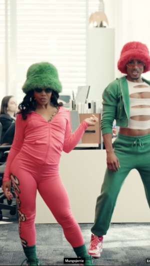 Dava Huesca '19 as Rumpleteazer with Jonathan Burke as Mungojerrie in a number from CATS: The Jellicle Ball, performed inside the midtown...