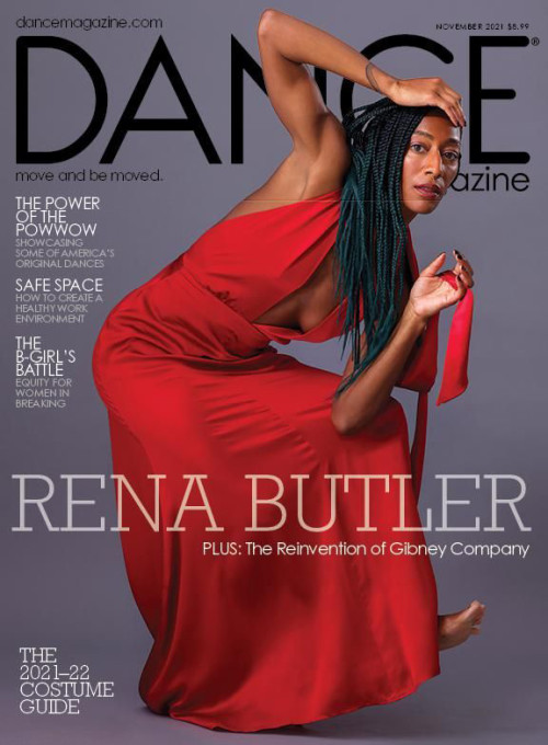 Rena Butler '11 on DANCE magazine cover