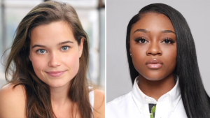 Sarah Catherine Hook '17 and Imani Lewis star in Netflix series First Kill.