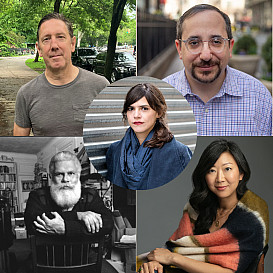 Fall 2023 Durst Distinguished Lecturers Graham Rayman, Reuven Blau, Valeria Luiselli, Samuel R. Delany and Monica Youn
