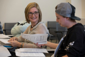 Prof. Emeritus Kathleen McCormick Teaching