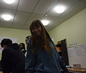 Student Jennifer Ward