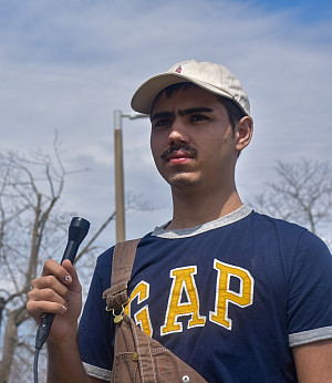 Student Bernie Mazolillo