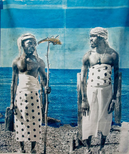 Ivan Forde '12, Fishing, 2017. Courtesy Baxter Street.