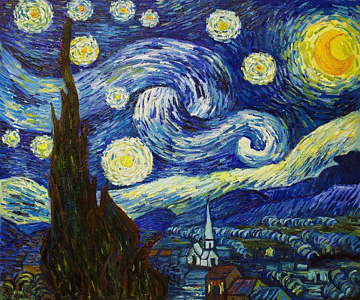 Van Gogh's Starry Night.