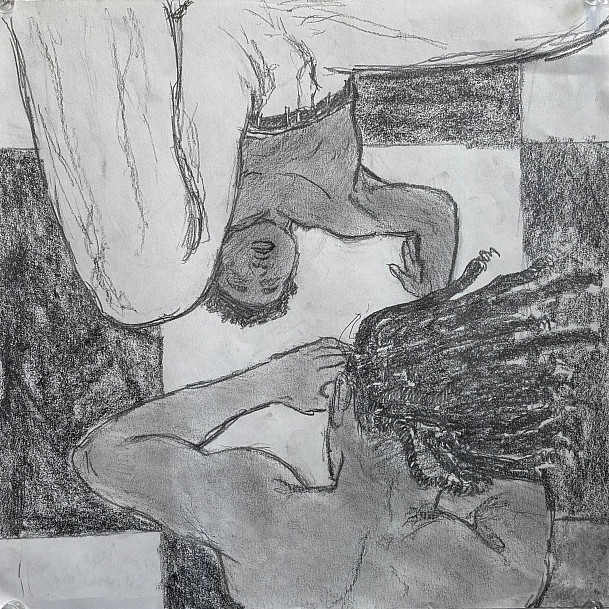 Two bodies in opposition to one another.