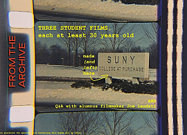 Special Screening from the Film Conservatory Student Archives