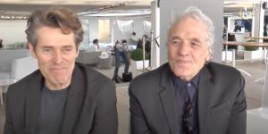 Willem Dafoe and Abel Ferrara '74