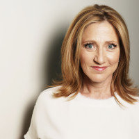 In this April 21, 2015 photo, actress Edie Falco poses for a portrait on Tuesday, April 21, 2015 in Los Angeles. Falco stars in