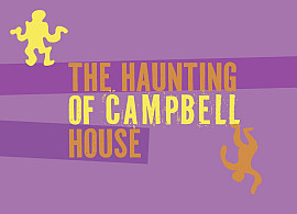 The title in orange and yellow type against a purple background, with stylized figures