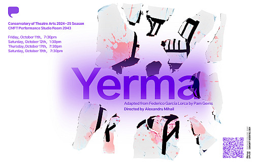 show poster with title and graphic arts