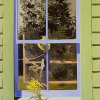 Lois Dodd, 1971, oil on linen, 53 1/2 x 36 inches