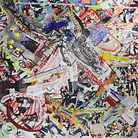 Xingyun Wang, Do not Use Symbalism Becuase it is Boring, Acrylic, ink, paper, papier-mâché on c...