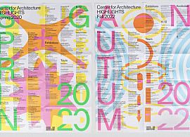    Highlights calendar series for Center for Architecture New York 