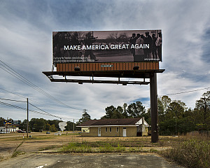 A For Freedoms billboard near Pearl, Mississippi