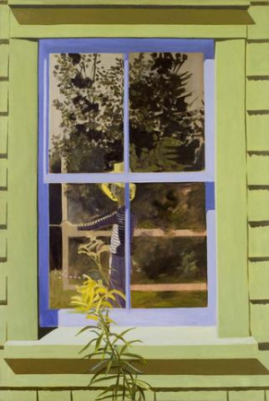 Lois Dodd, 1971, oil on linen, 53 1/2 x 36 inches