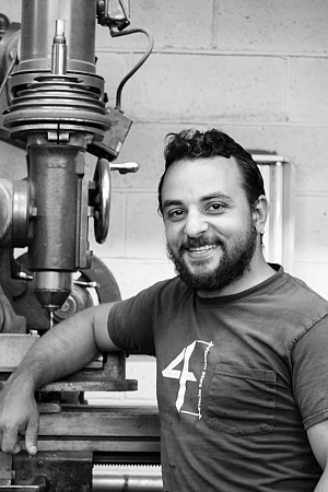 Isaac Zal '04, owner of 4th State Metals