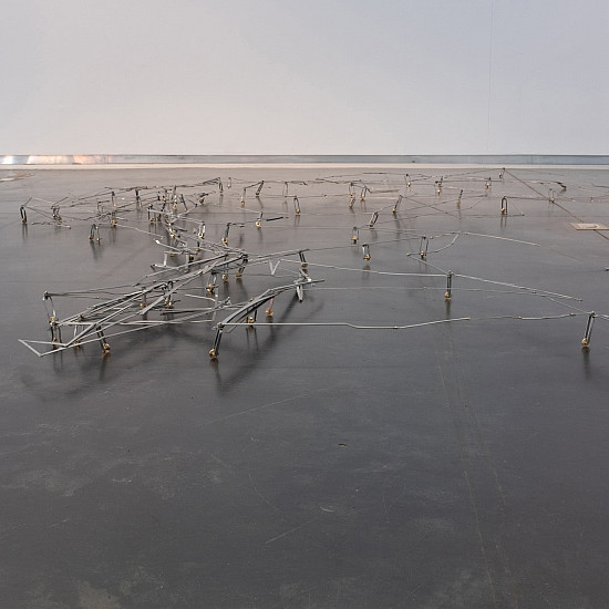    bearing, 2022, Manually machined brass, mild steel, stainless steel. Shifting dimensions- periodically moved (expanded, collapsed, hin...