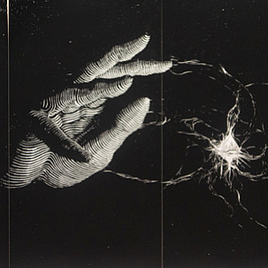 Isaiah Rivera '21, Genesis screenprint version, Screenprint, 42 x 148 inches (bleed print), Heavyweight Coventry rag paper, Edition of 2,...