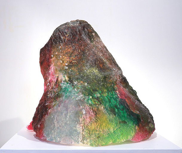 Rachel Owens Ms Gilboa, 2023,2 2 x 24 x 28Cast, broken bottle glass and resin
