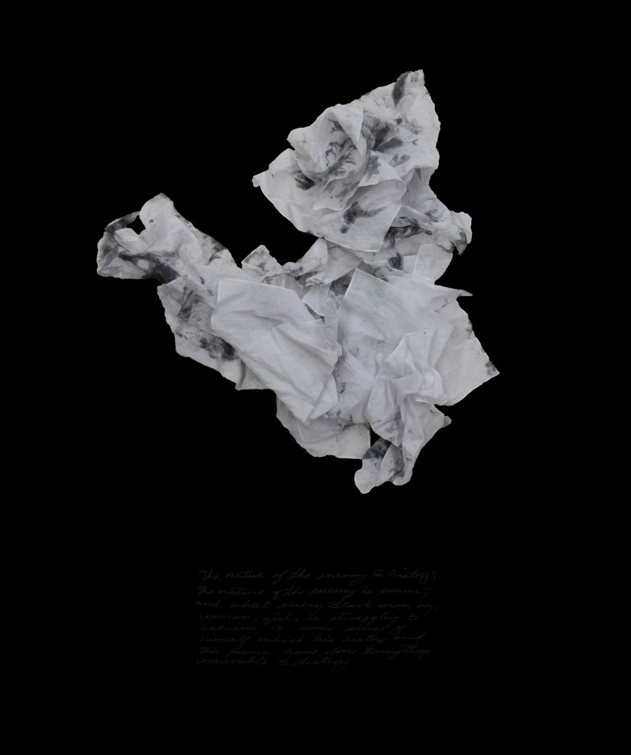 DeCarlo Logan, Dirty Laundry, digital print, 22x 28, 2020