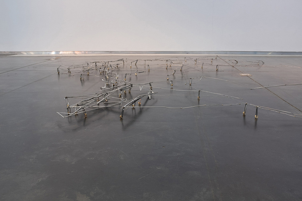    bearing, 2022, Manually machined brass, mild steel, stainless steel. Shifting dimensions- periodically moved (expanded, collapsed, hin...