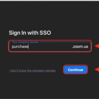 Sign in with https://purchase.zoom.us via Zoom client