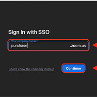 Sign in with https://purchase.zoom.us via Zoom client