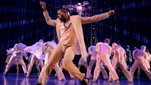 Jovan Dansberry in Bob Fosse's Dancin' (Photo: Julieta Cervantes)