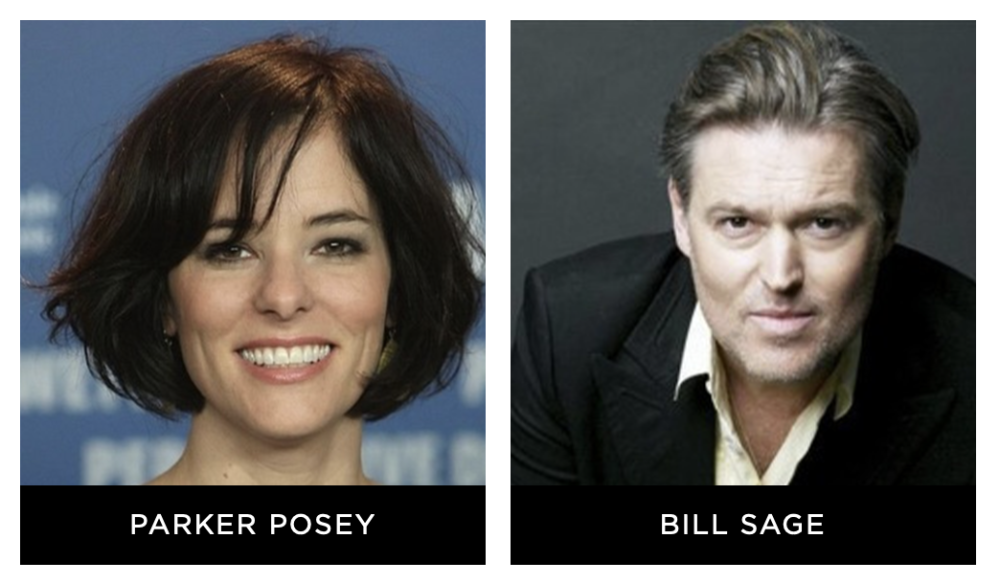 Parker Posey '91 and Bill Sage '88
